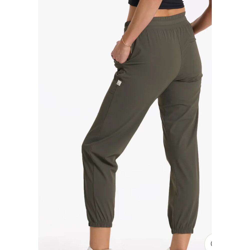 Vuori Miles Jogger Oregano Green Lightweight Performance Pants Utility Gorpcore - Picture 2 of 9
